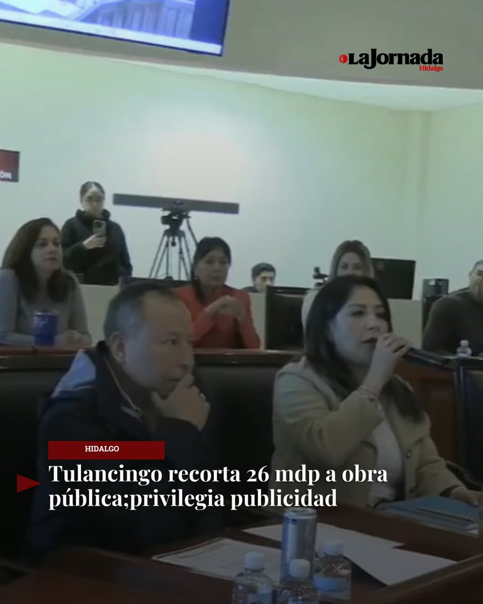 🏛️📊 El Ayuntamiento de Tulancingo aprobó por mayoría de votos el Presupuesto de Egresos para el ejercicio fiscal 2026. No obstante, el paquete financiero generó una fuerte controversia y votos en contra

lajornadahidalgo.com/tulancingo-rec…