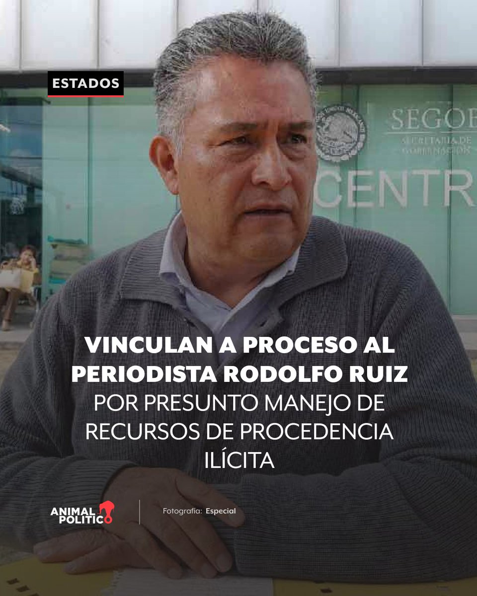Pajaropolitico's tweet image. El periodista Rodolfo Ruiz dijo que “se trató de una audiencia “absolutamente parcial, donde el juez hizo suyas, sin el menor pudor, las acusaciones de la Fiscalía de Puebla basadas en puras suposiciones sobre el dinero con que cubrí los honorarios de mi abogado”.

Lee más:…