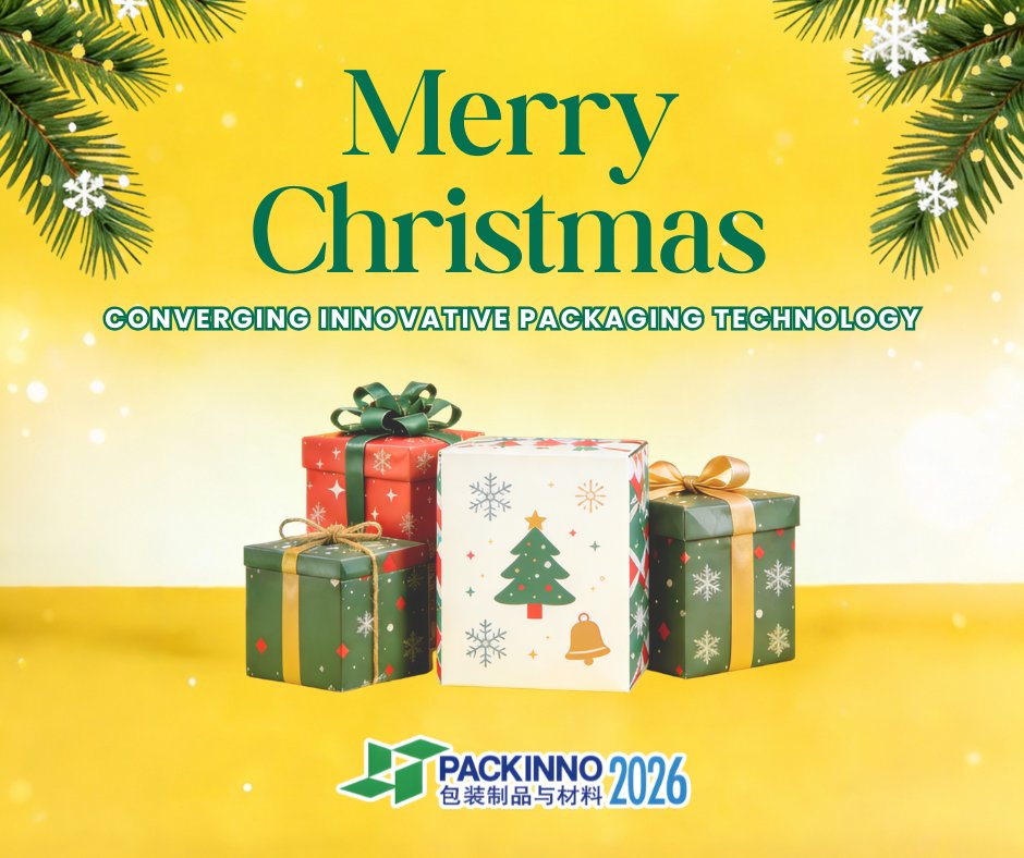 PackInno1's tweet image. 🎄 Warm Christmas Wishes from PACKINNO
We extend our heartfelt thanks to our packaging community for your continued support.
Join us at PACKINNO to explore innovative materials and packaging solutions.
📅 4–6 Mar 26
 📍 Guangzhou, China
👉 Pre-register: adlnk.cn/5q6GppD
