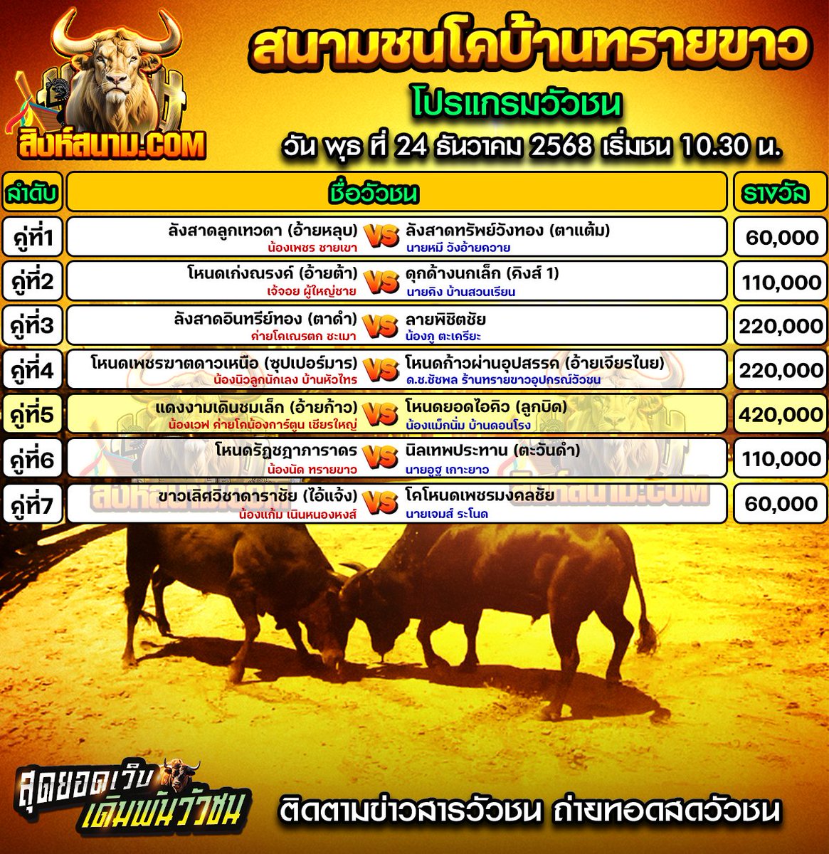 Hngs85881S's tweet photo. 🚩โปรแกรมวัวชน วันนี้ 24 ธค 68 มี 3 สนาม

lดิมพัuวัวชนooนไลu์ lว็UตSงจ่ๅยจsิง lดิมพัuขั้uต่ำ 10 Uาท
lข้ๅกaุ่มฟsีsัUlสื้oฟsี
สoUถามคaิก👉https://t.co/jBS73tzADz
หsืolloด🆔LINE:@CU11 uะคะ

#โปรแกรมวันนี้ #วัวชน #LingBrandAmbassadorSilcot #bonchonxtlefirstone #GMMTVLiveHouse #Kipuka https://t.co/LBnTc6MFe0