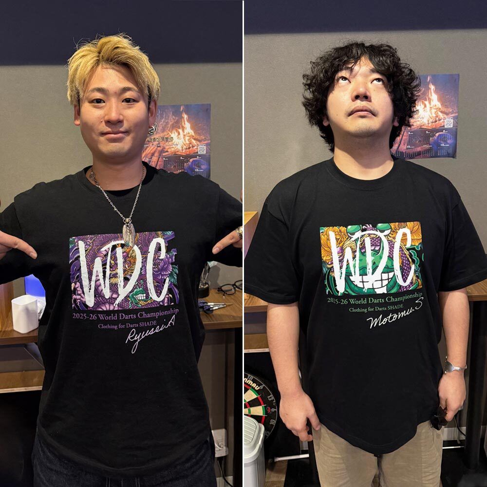 📅締切間近！ 【12/25 15:59まで受付】SHADE WDC応援Tシャツ 25-26