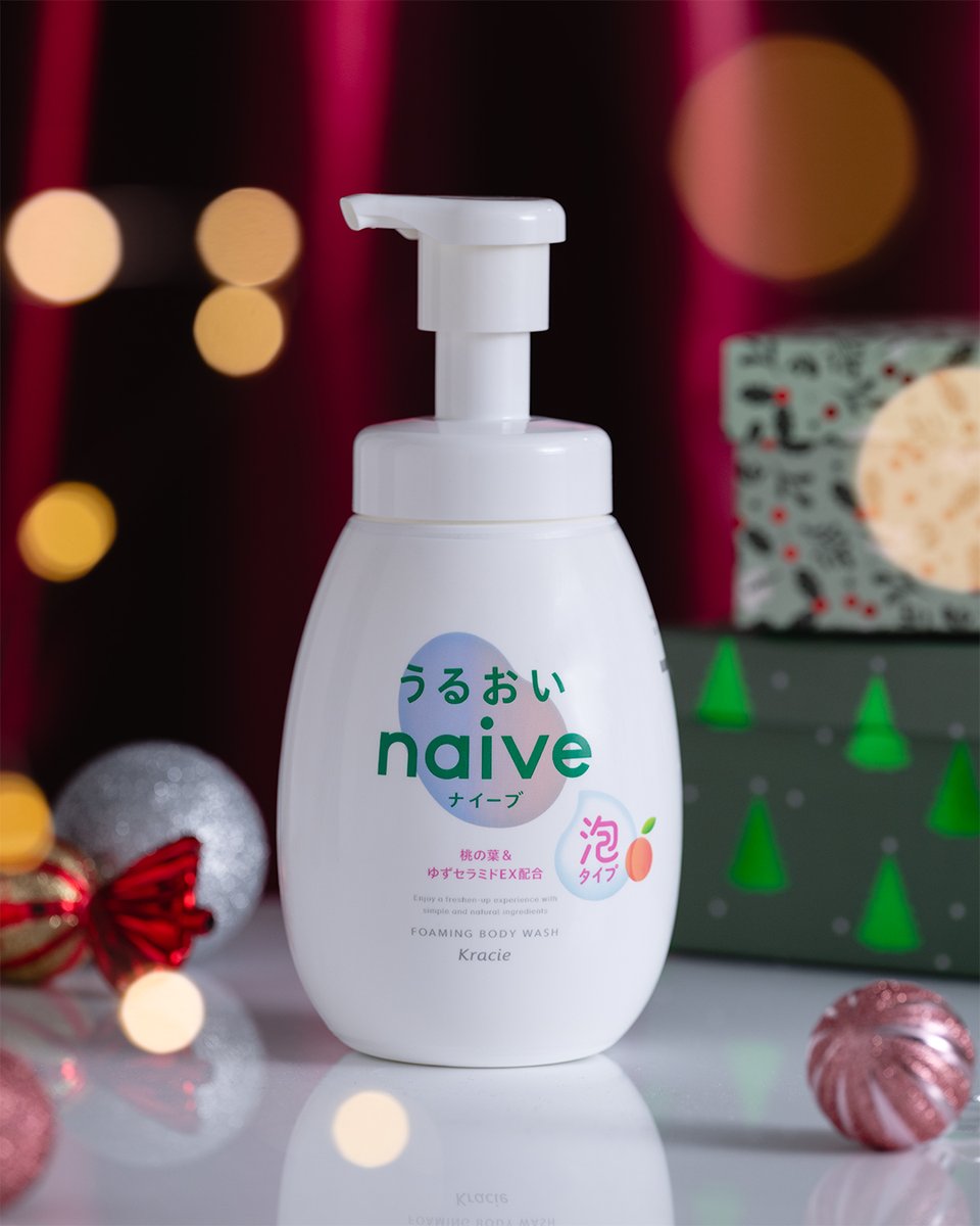 クラシエ　ザ　ナイーブ トイレタリー】泡の極み「The Naive」 パッケージデザインを一新して