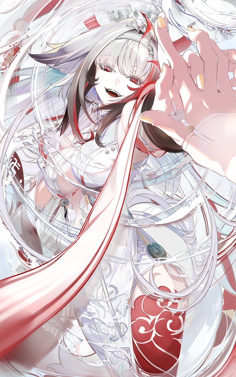 プロキシ様、新しい虚狩りの誕生、もう待ちきれないんですよね～？

イラストは <a href="/yosk6000/">米室：画集発売中</a> 様より頂きました。

#ゼンゼロ #瞬光 #二形態虚狩り初登場