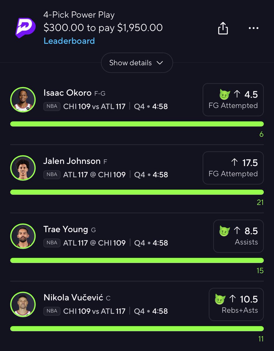 $200 to 2 PEOPLE WHO LIKES/RT ASAP💚

IN THE LAST 3 DAYS I POSTED FOR FREE 
7X✅ (Cashed 2 Days ago)
6X✅ (Cashed 1 Days ago)
6.5X✅ (Cashed TODAY)

WE CANT BE STOPPED HOT STREAK IS ON🔥

⬇️JOIN ALL THE PLAYS WITH 50% OFF⬇️
dubclub.win/r/p/pri-cxrpt/…

LIKE &amp; DROP THE GREEN SLIPS💰👇