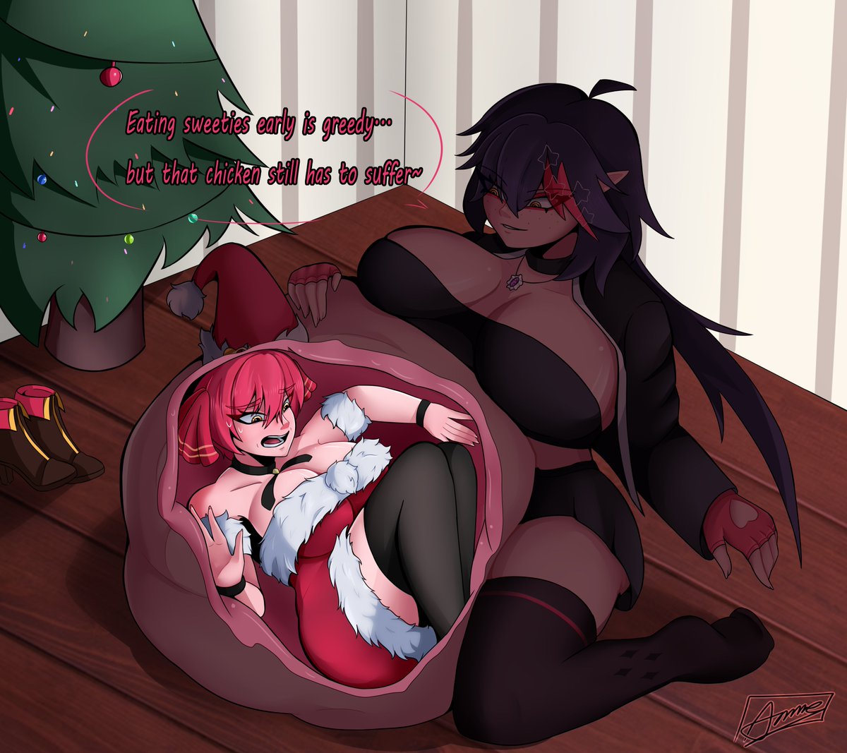 Commission finished for <a href="/GurglegutCap/">Captain Marine and Belle~</a>! Ft. <a href="/Svenja_Vore/">Svenja (offline)</a> ^^

Enjoy it! nwn

#Commission #Vore #Commissionsopen