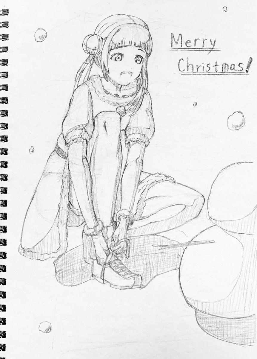 haremoyou340's tweet image. ラブライブスーパースター のファンアート

「さぁ、クリスマスプレゼントの配達が始まるよ！」

久しぶりの再掲です

＃メリークリスマス
＃merryChristmas
＃嵐千砂都
#lovelive
#lovelive_superstar