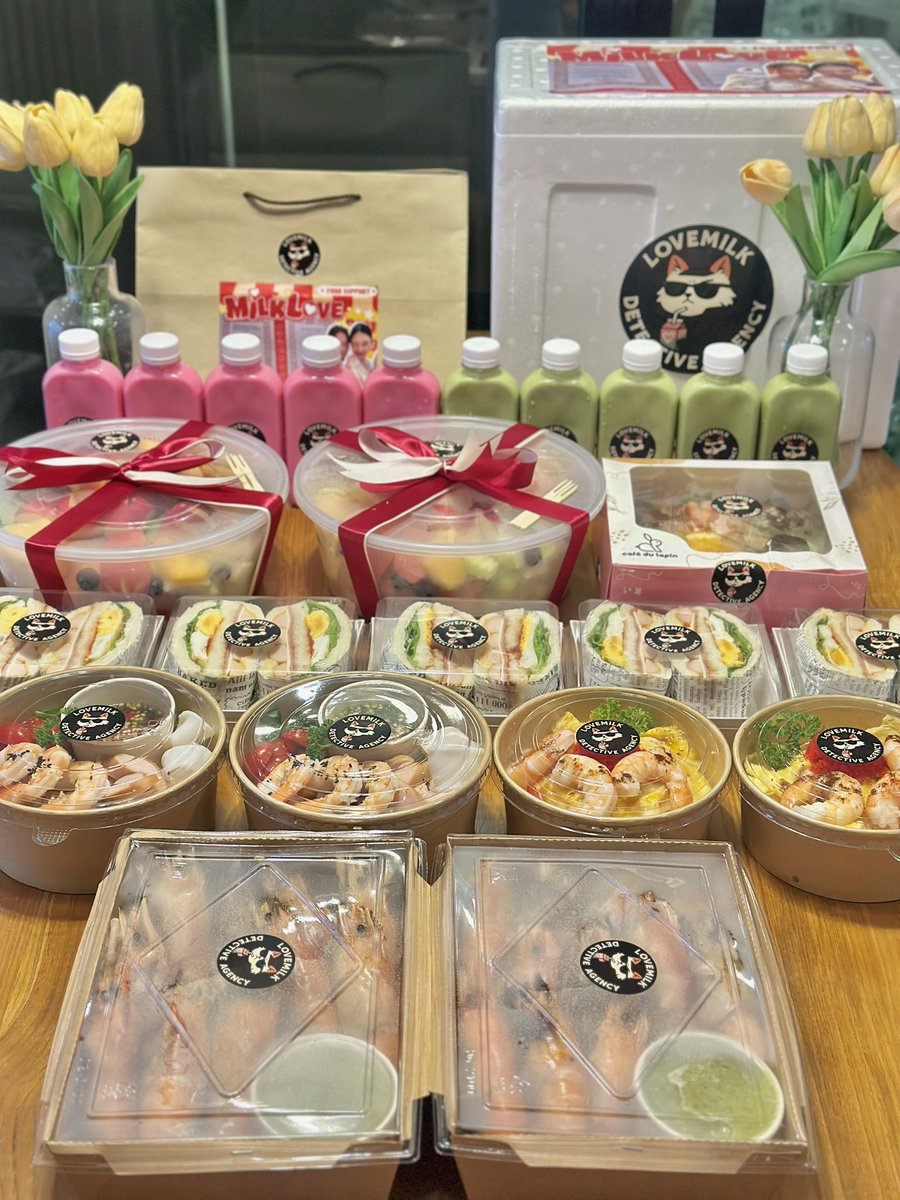 Torfuncatering's tweet image. 🗓️ 20/12/2025
Thank you lovely Inter fans 
for ordering #foodsupport for MilkLove 🥰. 
Event of #GMMTVStarlympics2025
enjoy your meal 

#MilkLove #มิ้ลค์เลิฟ
#MilkPansa #loverrukk

#ฟู้ดซัพพอร์ต #ฟู้ดซัพพอร์ตศิลปิน
#foodsupportศิลปิน