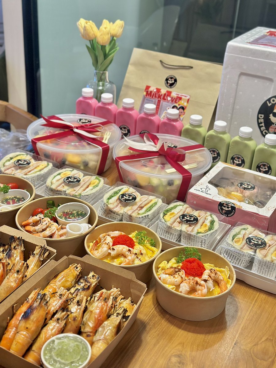 Torfuncatering's tweet image. 🗓️ 20/12/2025
Thank you lovely Inter fans 
for ordering #foodsupport for MilkLove 🥰. 
Event of #GMMTVStarlympics2025
enjoy your meal 

#MilkLove #มิ้ลค์เลิฟ
#MilkPansa #loverrukk

#ฟู้ดซัพพอร์ต #ฟู้ดซัพพอร์ตศิลปิน
#foodsupportศิลปิน