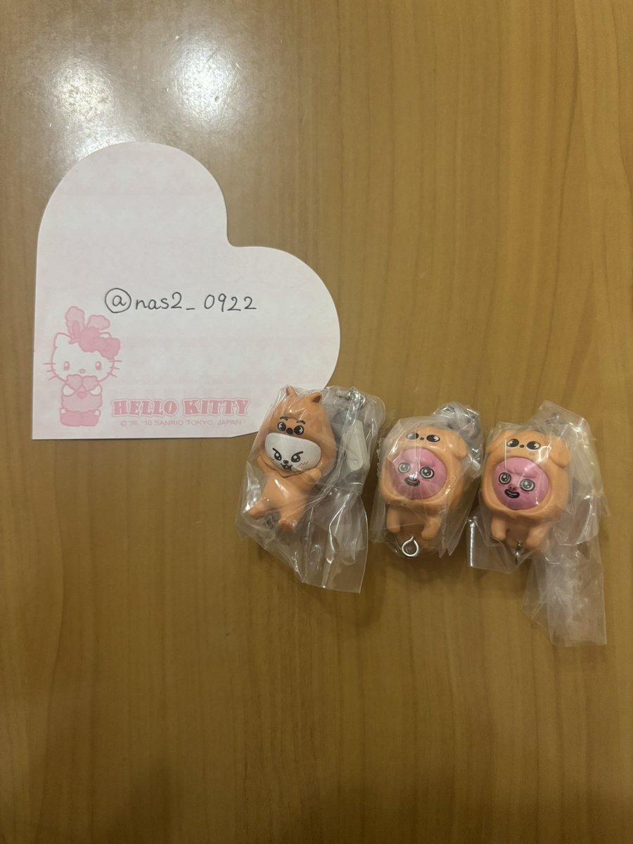 nas2_0922's tweet photo. straykids スキズ 交換 skzoo つまんでつなげてますこっと vol.2 ガチャ

譲)🐰(⛓️)、🐷🐰(🦀)

求)🐥(⛓️)＞買取(定価＋送料)

・🐰は🐥との同種交換のみ
・🐰🦀もありますので🐥🦀と交換希望の方もお声がけください🎀
・大阪手渡しor郵送📮

条件に合う方お気軽にお声がけください✨ https://t.co/Iuz54gLWGn