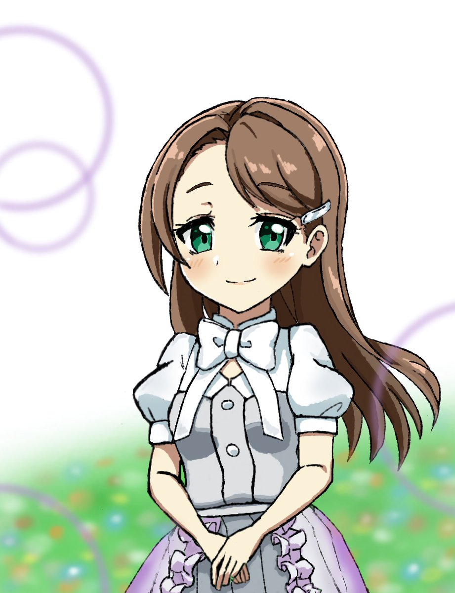 ナナシスのトモエちゃん描いた
 #白鳥トモエ誕生日
#ナナピク