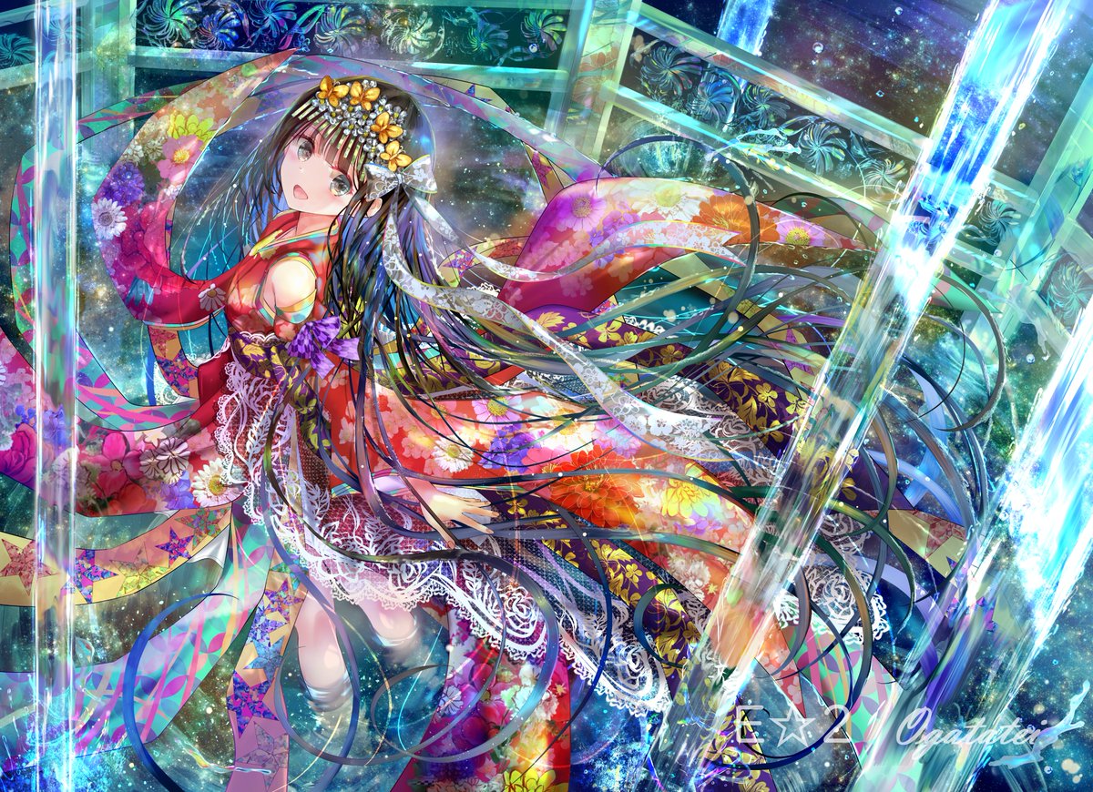 これは細かいところまで見てほしいっ
創作イラスト
「星雲宮の乙女」
#伸びた伸びないは置いといて2025年自身が思う力作