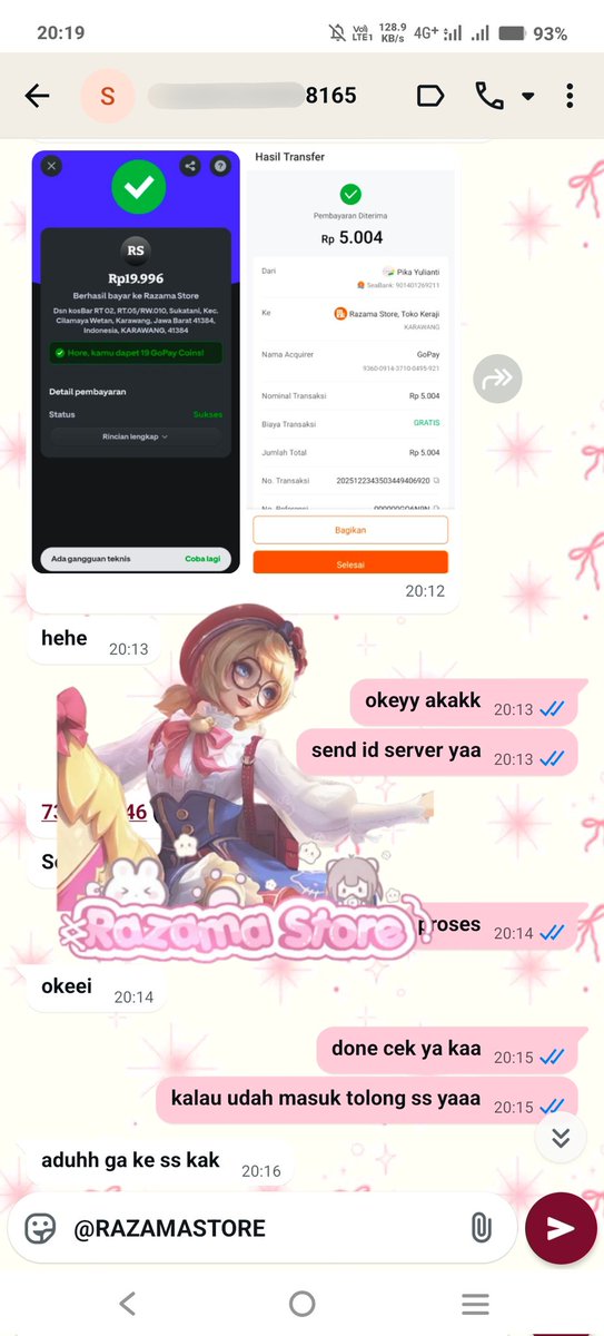 damseulz's tweet image. order ꠩ wdp server ph
price ꠩ Rp 25.000
testimoni ke ꠩ 1.271

#testirazama