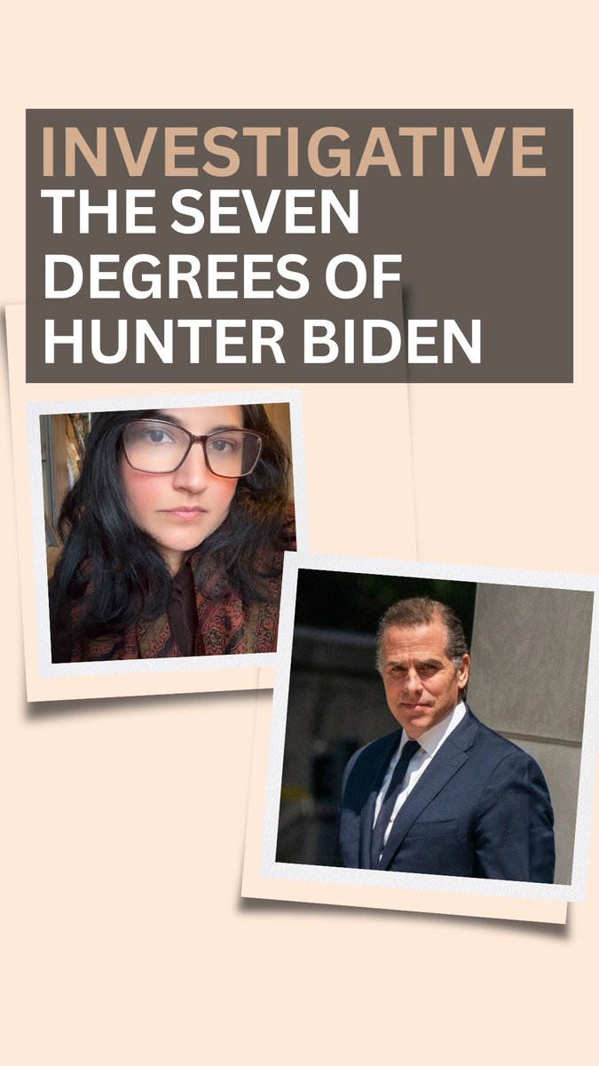 TheLFLounge's tweet image. The Seven Degrees of Hunter Biden. Building on the work of Candace @RealGeorgeWebb1 online sleuths Darla Wilson and Brittany Strickland and others 

#hunterbiden #charliekirk