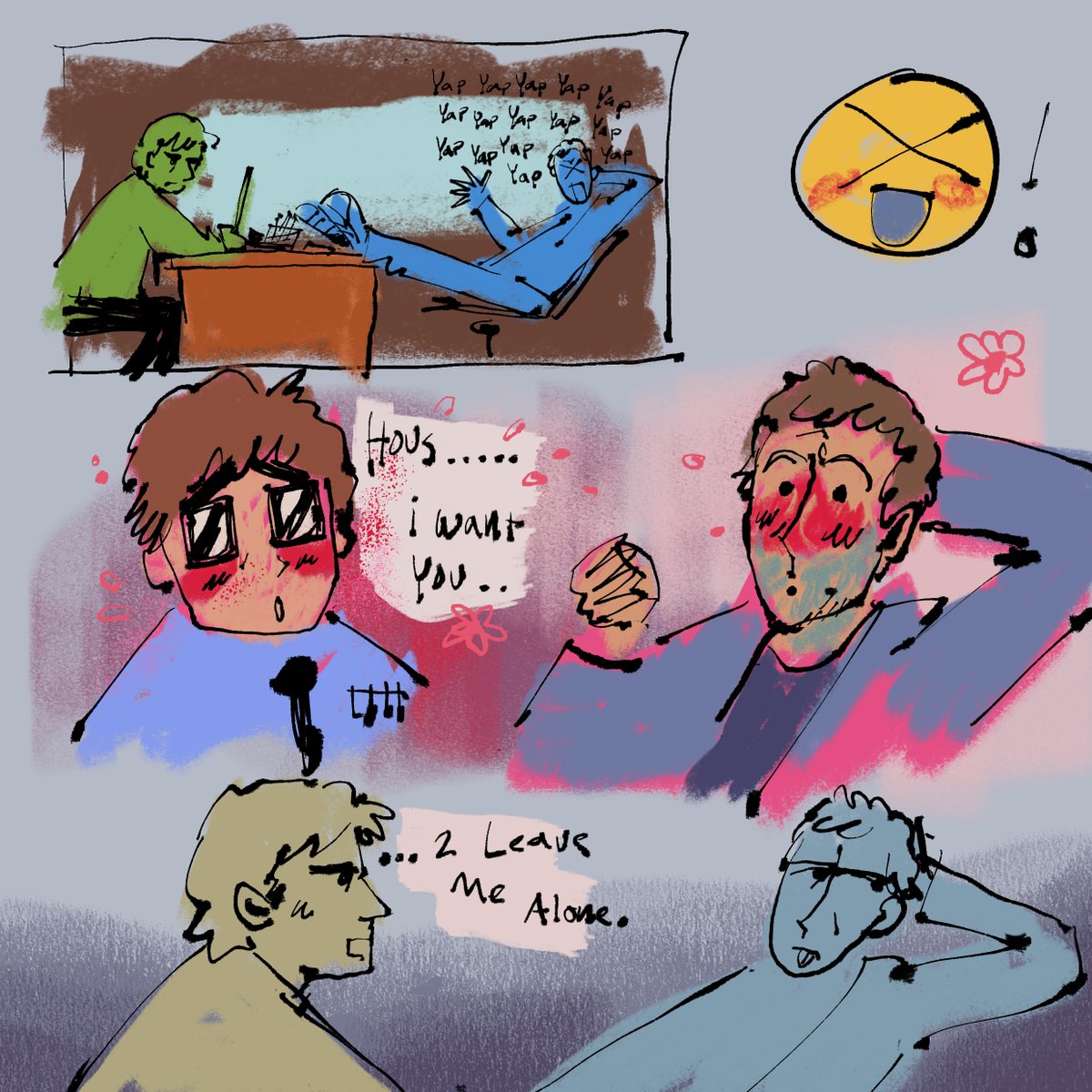 arfur67245's tweet photo. theyre soo #annoying #notevengay . #HouseMd https://t.co/PBBUbpoT1G