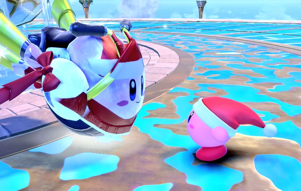 m1k1ryu's tweet image. ⭐️🎅🎄Happy Christmas！🎉🎅🏍️⭐️
イベント復活ありがとうございます💫

#カービィ
#オレマシン #エアライダー
#NintendoSwitch2