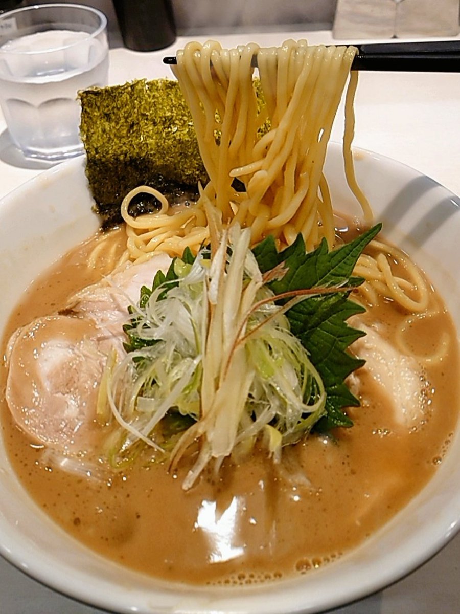 ラーメン好き 激ウマ】俺はこういうラーメンが好きだ。豚骨＋魚介の濃厚スープと太麺