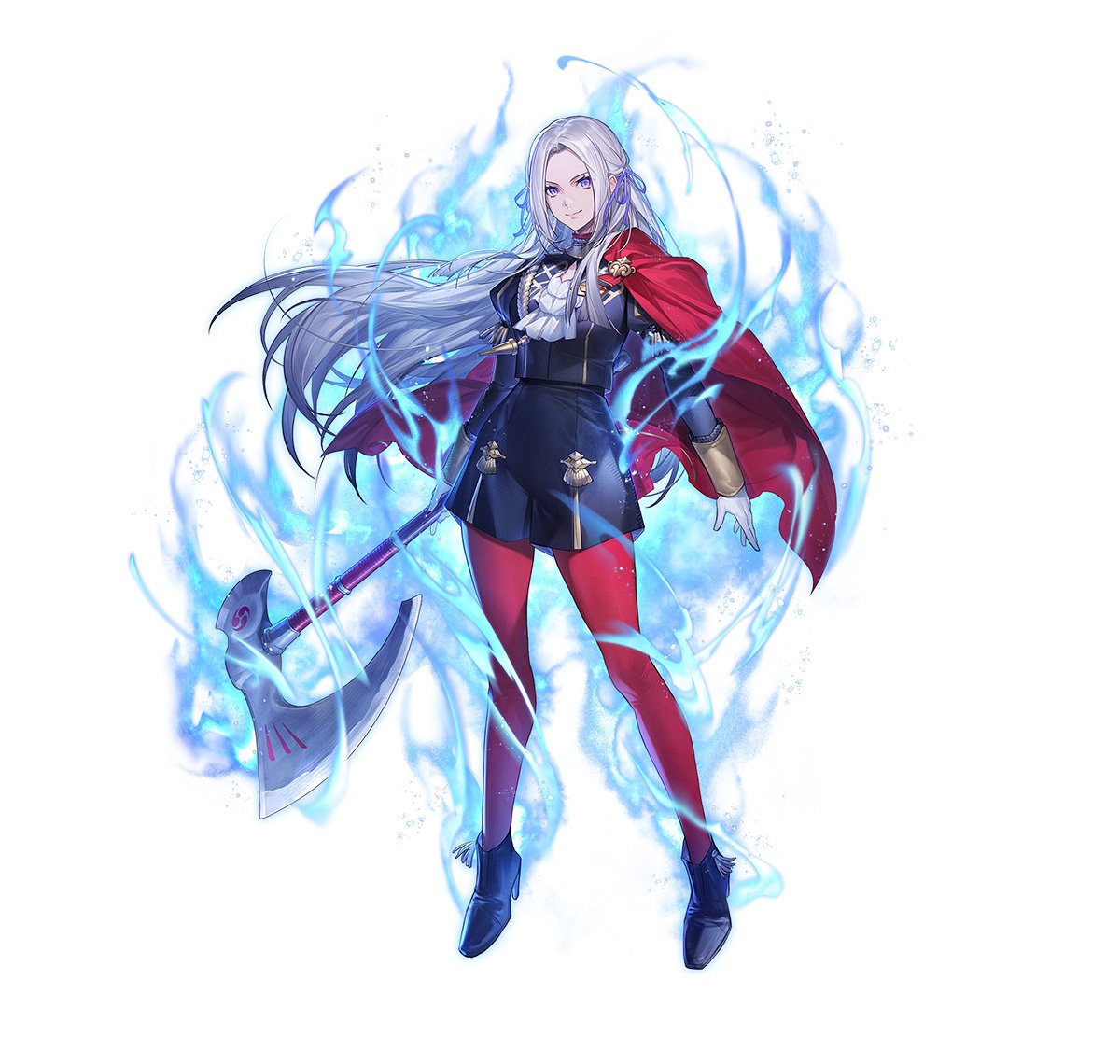 Pheonixmaster1's tweet image. Full Artwork of Emblem Edelgard!
The artist is Akka @/akka_0510

She has Double Galeforce and her Engage effect lets melee units get Galeforce!