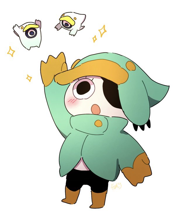 10homu_RE's tweet image. らくがき🦆✨