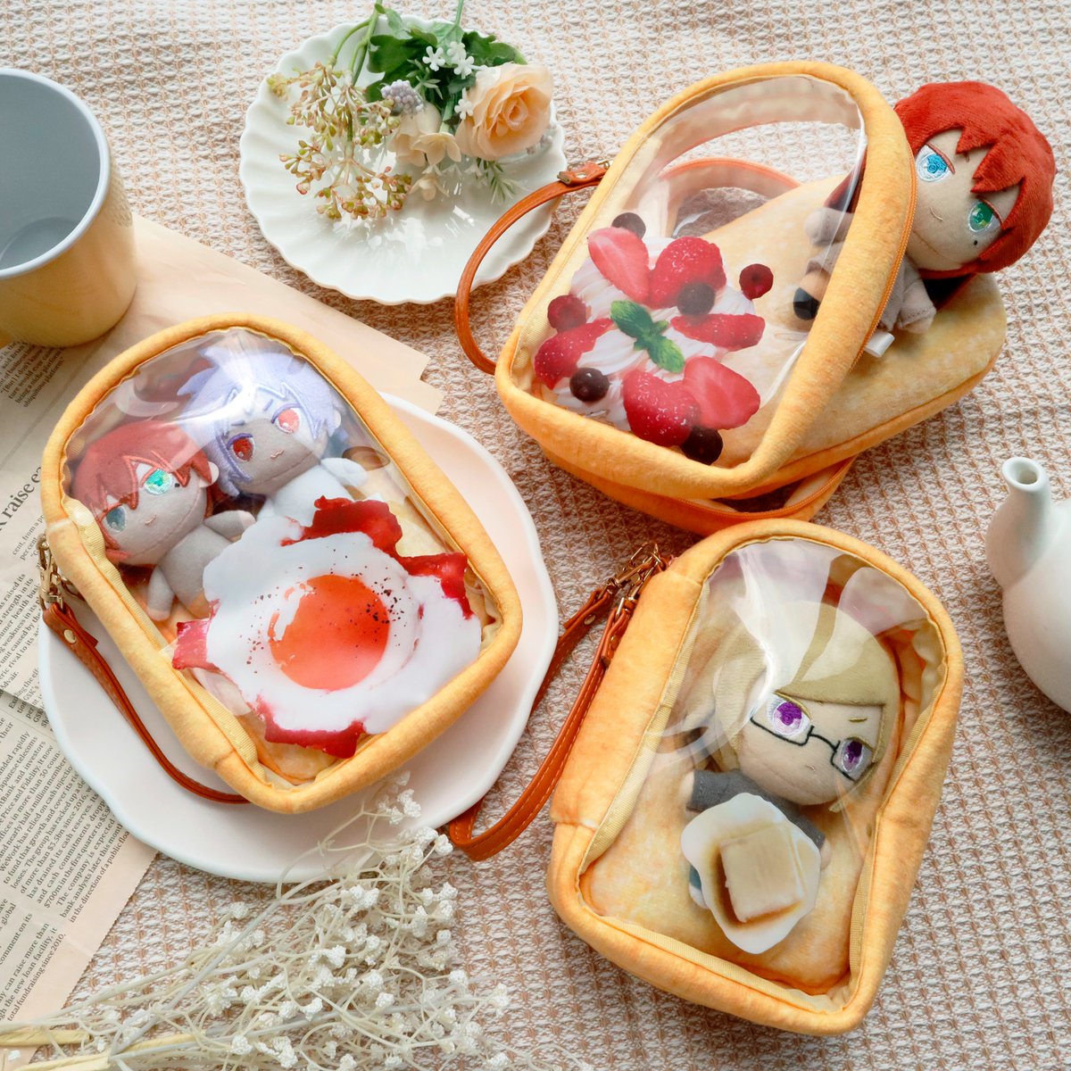 GIGO INI トート　ポーチ　ぬいぐるみ　6点セット 💙新景品登場中💙 【INI】から 『マスコットぬいぐるみ』 『ぬいぐるみ