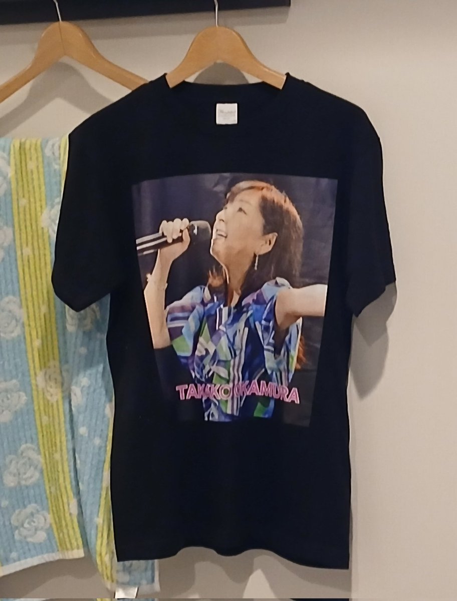 ryodster2626 今年は #岡村孝子 さんのTシャツ👕やポロシャツ、ポーチ