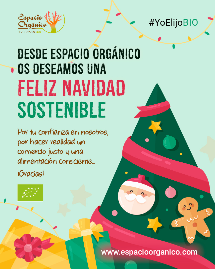 ¡ECO-lógicos feliz Navidad saludable!
En estas fechas en las que todos buscamos un poco de calma, queremos darte las gracias por acompañarnos un año más. 
Te deseamos una Navidad tranquila, luminosa y llena de momentos compartidos.
#FelizNavidad
#navidadsaludable 
#fiestasnavidad