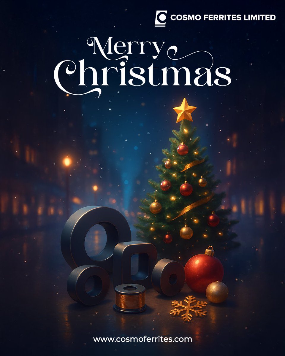 Cosmo Ferrites Limited tweet media