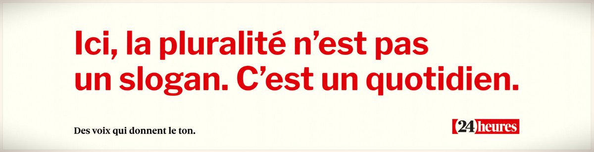mf_ch's tweet image. Prendre la balle au bond après la campagne publicitaire osée de "Blick" n'était pas facile. Ici "24 heures" l'a fait. Les deux médias rappellent avec talent la capacité de surprendre de l'audace et la force des mots.

#communication