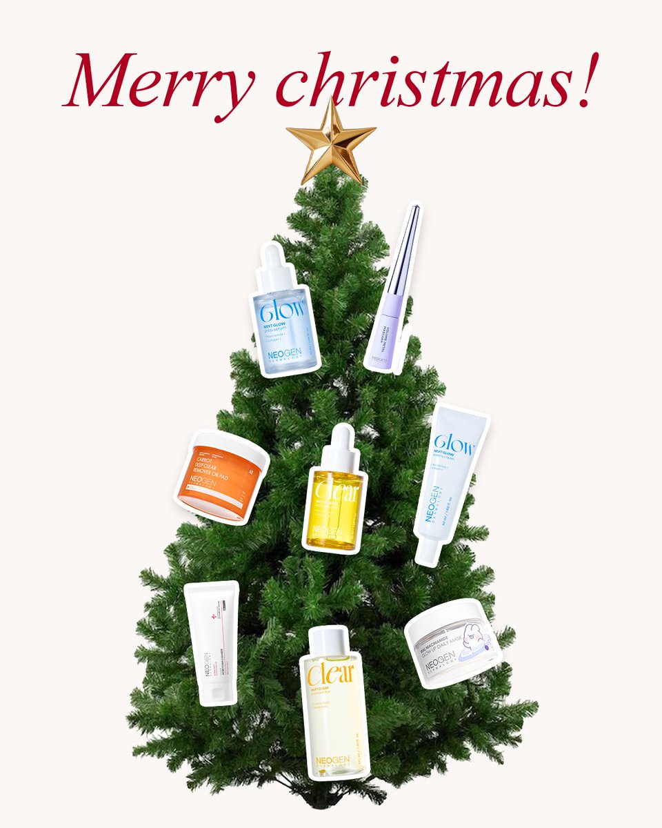 #RT이벤트

이 트윗 알티하면 크리스마스 소원 다 이뤄지고
내년에 피부 더 좋아지고 돈도 많이 범🙏💜

스킨케어 &amp; 마스카라 맛집 네오젠이 원하는 제품도
무엇이든지 선물해드림🎁🎁🎁

참여기간: 12/24(수) ~ 1/1(목)

*네오젠 공식 계정 (<a href="/neogen_official/">네오젠 neogen_official</a>) 팔로우 필수!!

**1/2(금) 당첨자 개별