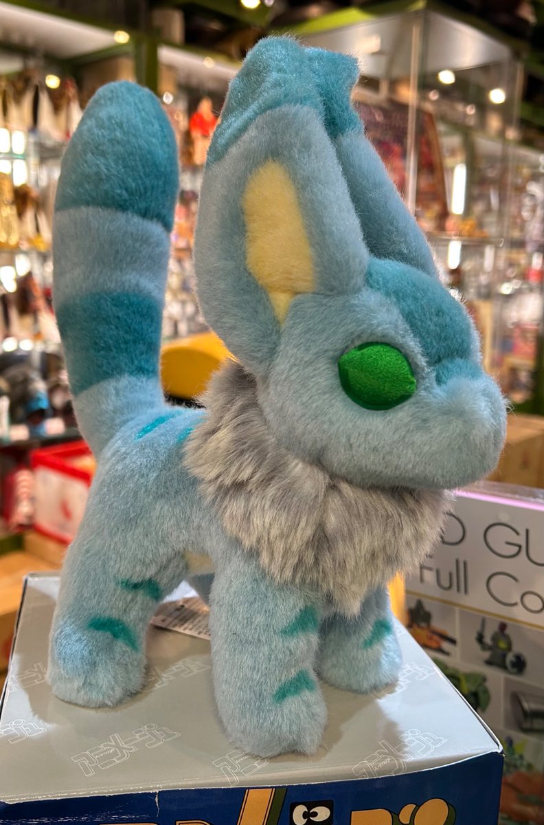 アニメージュとジブリ展　青いテト　ぬいぐるみ アニメージュとジブリ展 青いテト ナウシカ」“青い”テトのぬいぐるみ