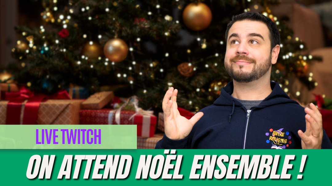 Demain 14h, on se lance un petit live twitch en attendant Noël, histoire que l'attente soit moins longue ! 
On chill et on papote ! Vous attendez quoi sous le sapin ?

#twitch #jv #noel
twitch.tv/antrerolistes