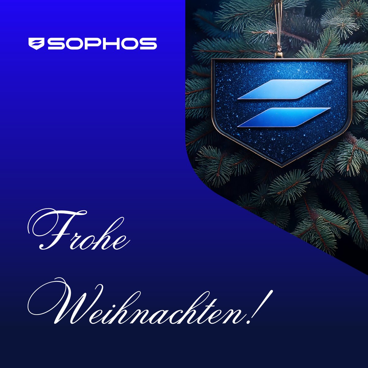 sophos_info's tweet photo. 🎄✨ Frohe Weihnachten von Sophos!

Vielen Dank an unsere Kunden, Partner und die Security-Community für Ihr Vertrauen und die Zusammenarbeit.
Wir wünschen Ihnen erholsame Feiertage und einen sicheren Start ins neue Jahr.

Ihr Sophos-Team https://t.co/7xez2rfjrJ