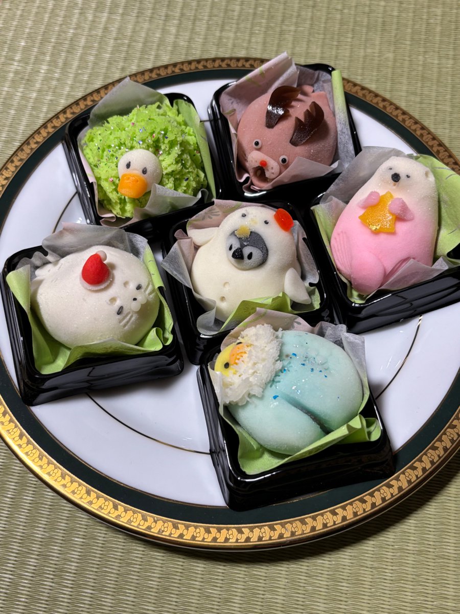 今夜はクリスマスイブ🎄

ケーキばかりがクリスマスではないのよ😊

食べられないほどかわいい練り切りの動物たち🩷
ペンギンもおるのよ🐧
#紅谷三宅さん