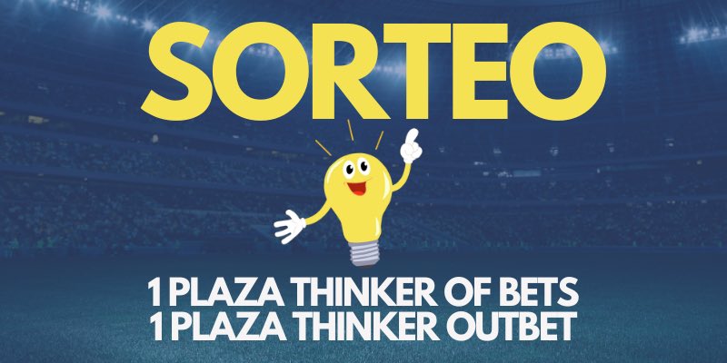 ¿Quieres ganar una plaza de nuestros servicios premium?

Thinker 

pensadordeapuestas.com/Tipster/premiu…

Thinker Outbet

pensadordeapuestas.com/Tipster/thinke…

Para participar:

💡Sigue a <a href="/PensApuestas/">Pensador de Apuestas</a> y <a href="/ThinkerofBets/">Thinker of Bets</a>

💡Dale RT y ❤️ a este tuit.

¡Sortearemos una plaza por 3️⃣0️⃣ días de cada servicio!