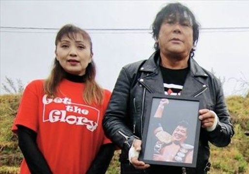 大仁田厚　スタッフパス 大仁田厚 スタッフパス 大仁田厚、全日会場を電撃訪問…斉藤ブラザーズ