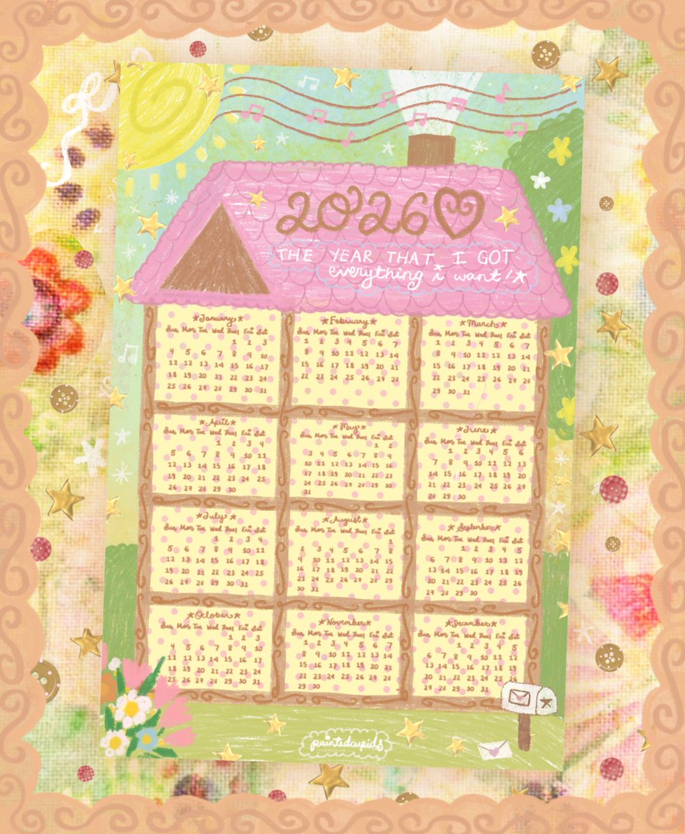 paintedcupids's tweet image. 2026 . . . the year i got everything i want ! ⭐️ calendar : ) shop opening on 12/26 °❀⋆.ೃ࿔*:･
merry christmas eve everyone ! 💒🤶🏼🎄