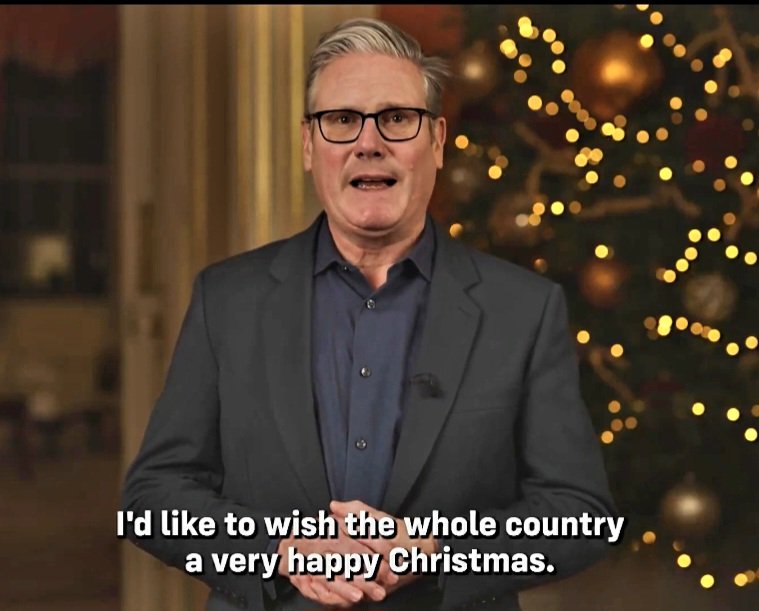 EvacTony's tweet image. The whole country wishes you'd fuck off.

Your image and nauseating voice have no place at Christmas celebrations, you cast a sinister and depressing shadow on festivities reminding us of the mess we're in at a time when we're trying to make merry and forget.

#KeirStarmer