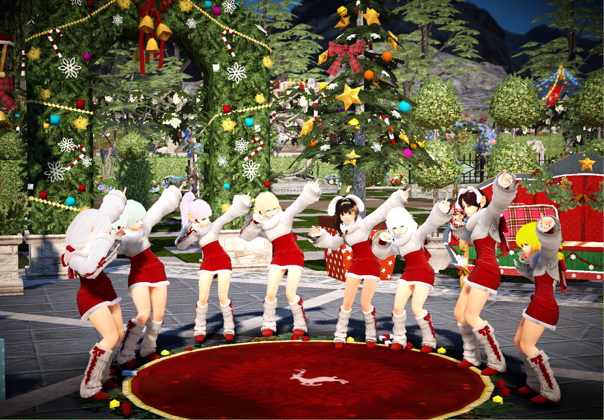 hakushika4649's tweet photo. 昨夜のギルドのクリスマス撮影会
可愛かった😆😆😆
#麒麟
#BlackDesertMobile 
#黒い砂漠モバイル 
#シャイ https://t.co/ZHh3cbWBAd