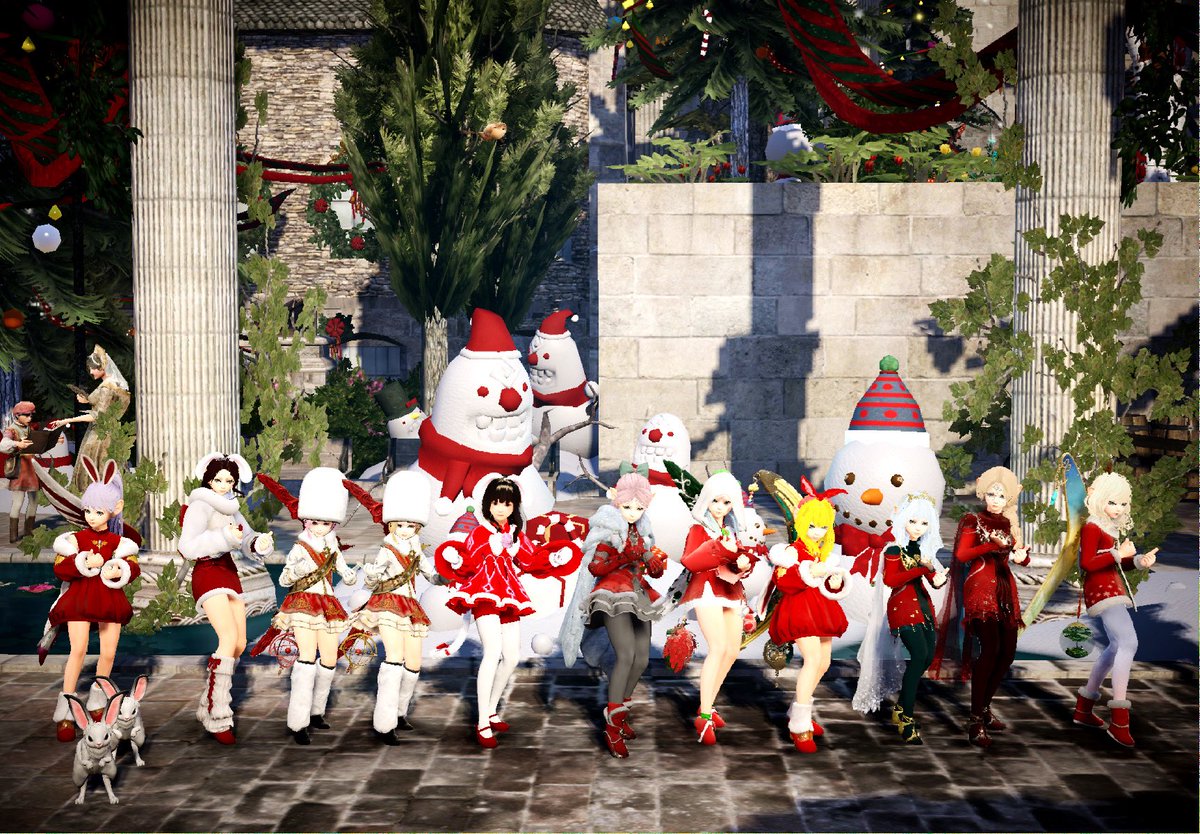 hakushika4649's tweet photo. 昨夜のギルドのクリスマス撮影会
可愛かった😆😆😆
#麒麟
#BlackDesertMobile 
#黒い砂漠モバイル 
#シャイ https://t.co/ZHh3cbWBAd