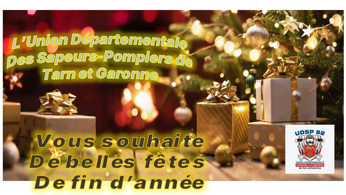 Bon courage à nos pompiers spp spv et pats en activité durant Noël