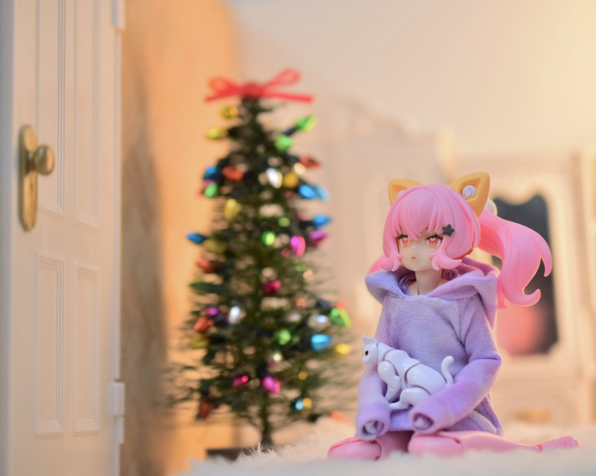 寝ないで待つぞ🎅

#メガミデバイス 
#クリスマスイブ