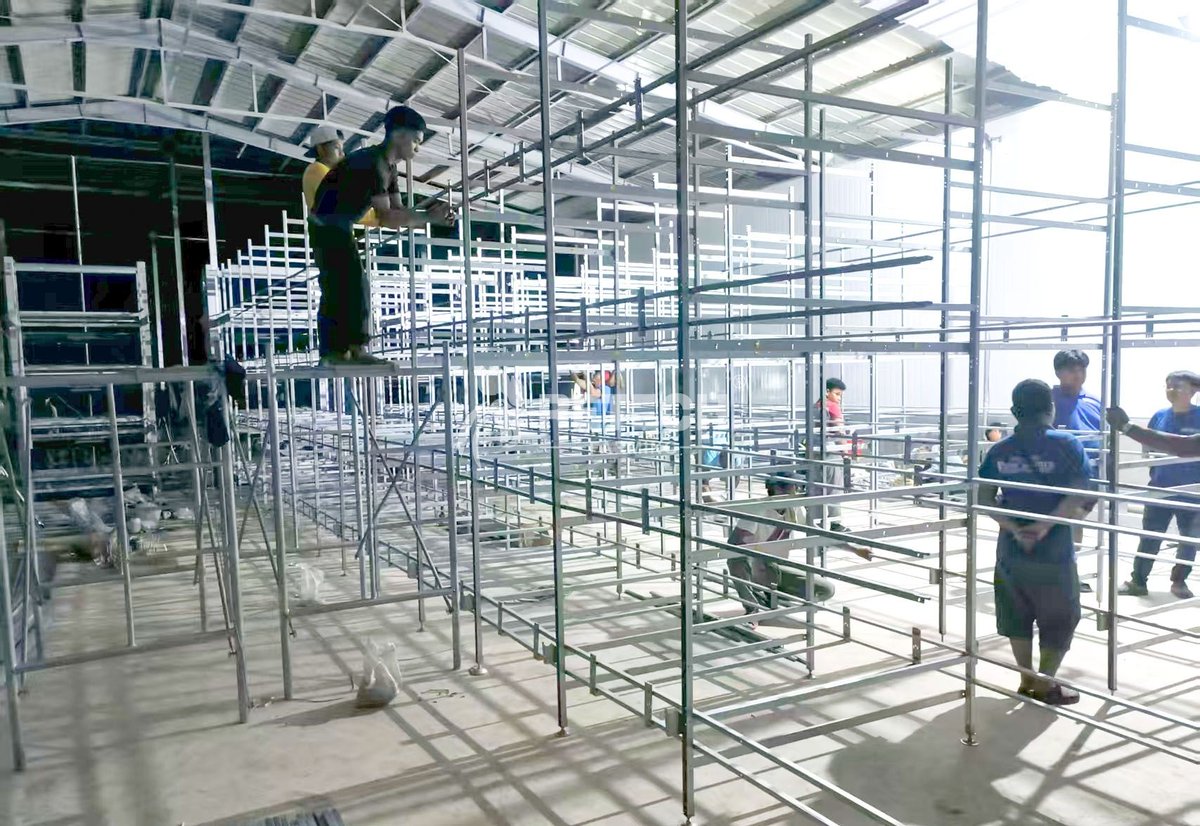 retechfarming's tweet image. 🇵🇭 Philippines Project | 100,000 Broiler Chickens

✔ 100,000 broiler chickens
✔ 6 poultry houses
✔ Chain-type broiler cage
✔ 4 manure fermentation tanks

From consultation and design to production, installation, and raising guidance.

#RETECHFarming #BroilerFarm #ChickenFarm