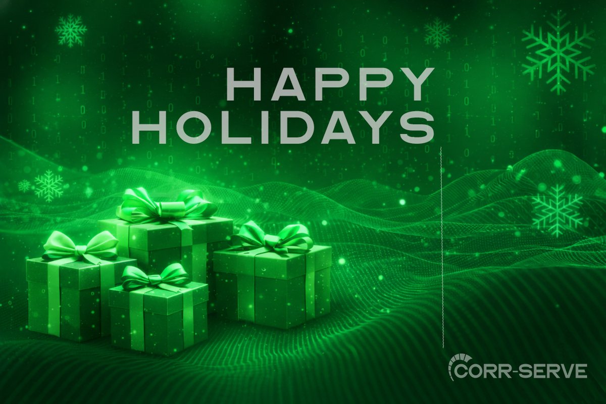ServeCorr's tweet image. As the years wraps up, our wishes for a wonderful holiday season go to our partners, customers and team.

Thank you for the trust, collaboration, and shared successes throughout the year.

Wishing you time to enjoy, recharge and reflect.

#HappyHolidays #Partnerships #CorrServe