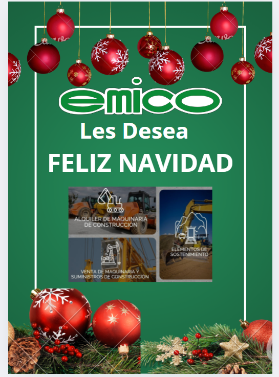 Emico_SA's tweet photo. Desde Emico S.A. les deseamos a todos nuestros clientes, proveedores y colaboradores ;
                     ¡¡FELICES FIESTAS!!

               Y nos Vemos el Año que Viene 2026!!! 

Descansamos unos dias y A partir del 02/01/2026 , estaremos abiertos para recibir el nuevo año. https://t.co/zcTON1xpQy