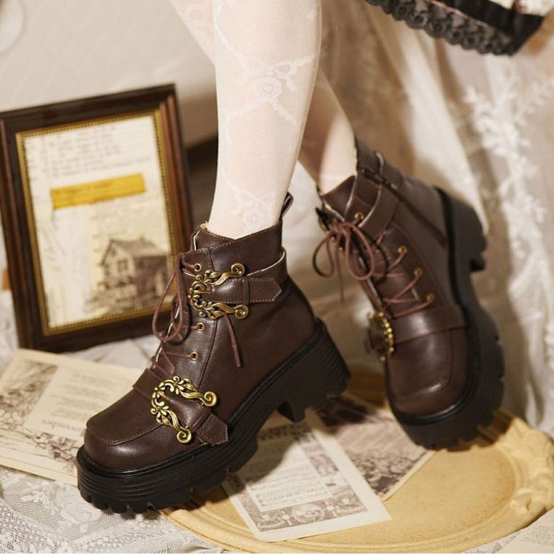 💕Maiden's Rêve
    プレゼントキャンペーン°˖✧

🎁スチームパンク風ショートブーツ🎁
maidensreve.kawaiishop.jp/items/80627484

🎀参加条件🎀
→<a href="/Maidens_Reve/">Maiden's Rêve❤（メイデンズ・レーブ）</a>をフォロー
→このツイートをRT

🎀締め切り🎀
　1月24日

❣ご希望のカラー・サイズをコメント/引用RTで当選確率アップ❣