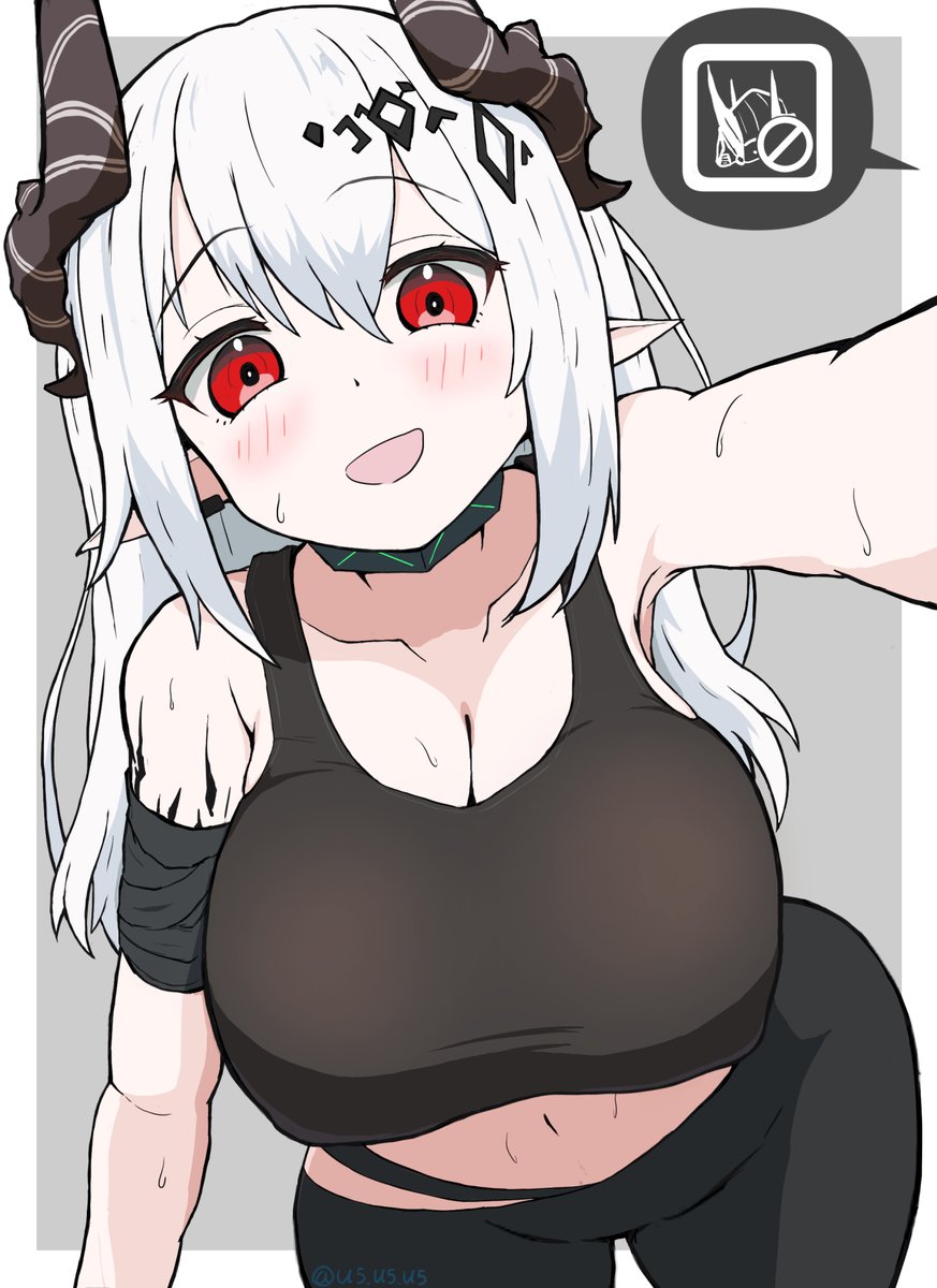 U5_oekaki's tweet image. スーツを返してほしいマドロック
#アークナイツ #明日方舟