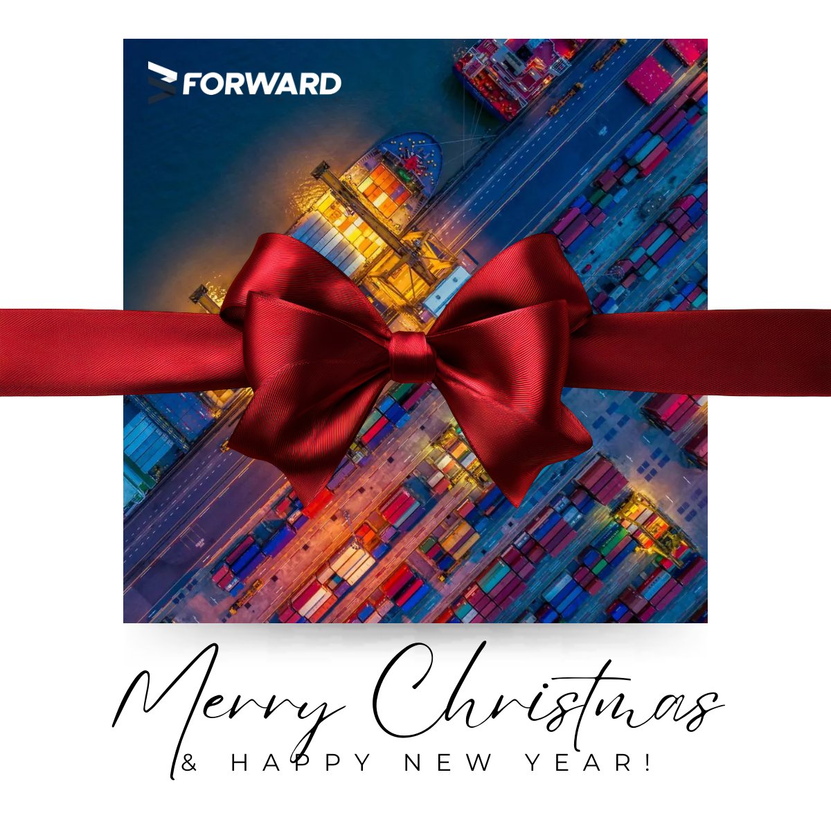 🎄✨ Warme Kerstgroeten &amp; een Sprankelend Nieuw Jaar ✨🎄
🎇 Op naar een 2026 vol kansen, innovatie en een sterke community.
#FORWARDBelgium #Kerst #Nieuwjaar #Logistiek #Community #SamenForward