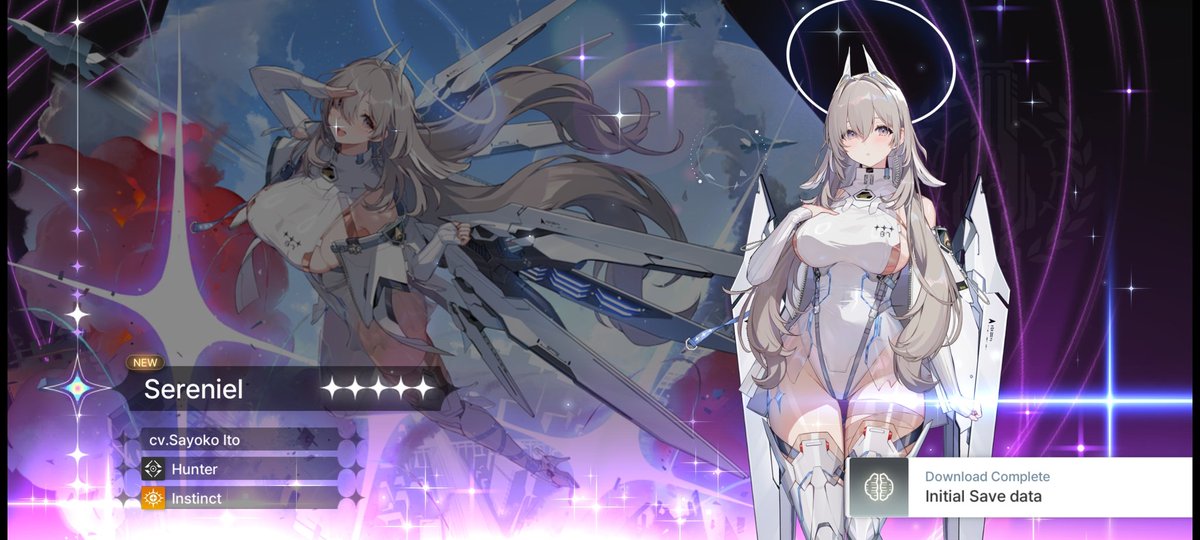 sinyaball's tweet photo. Got Sereniel in only 30 pulls! Time to build and test 😎

#ChaosZeroNightmare #gacha #sereniel https://t.co/dZnRiXmOn6
