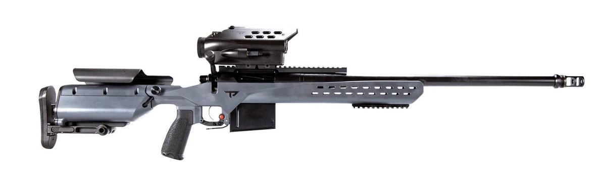 CyberpunkTTRPG's tweet photo. TrackingPoint M800 DMR #SmartScope #SniperRifle #Cyberpunk #TTRPG https://t.co/TxqNobACMF