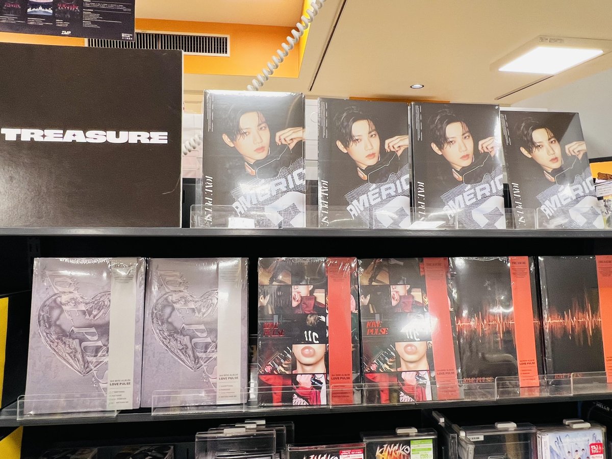 TREASURE】 3rd MINI ALBUM『#LOVEPULSE』 本日少量再入荷しました