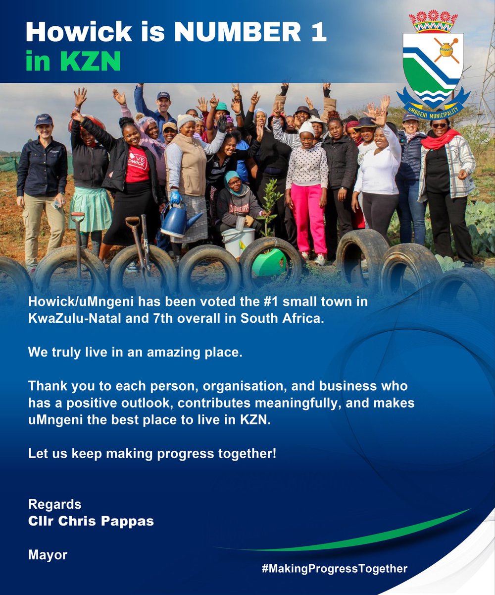 UmngeniLocal's tweet image. ‼️HOWICK IS NUMBER ONE IN KZN‼️ 

Click on the link below to read more:-

dailymaverick.co.za/article/2025-1…

#MakingProgressTogether